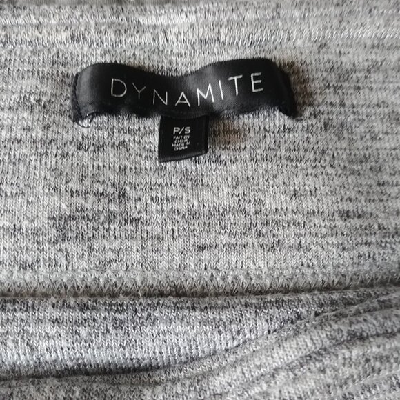 Dynamite Light Grey Speckled Skirt, Small, Below Knee, Gently Used. - Picture 3 of 3